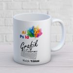 Grafik Tasarımcı İsimli Kupa